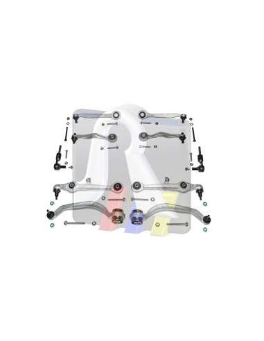 Juego de reparación, suspensión de ruedas Del. Rts 99-05000 - Kit de rep.suspension y direcc,Audi , Vw. Premium Kit+