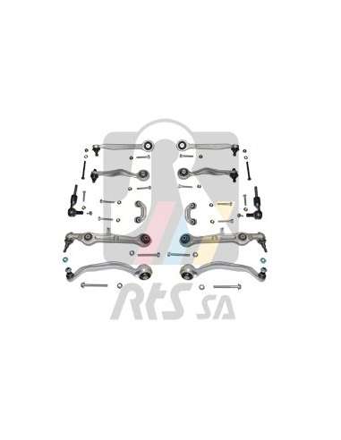 Juego de reparación, suspensión de ruedas Del. Rts 99-05003 - Kit de rep.suspension y direcc,Audi , Vw. Premium Kit+