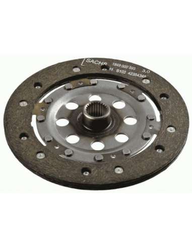 Disco de embrague Sachs 1864 000 274 - SACHS VW POLO 1.9 D 94