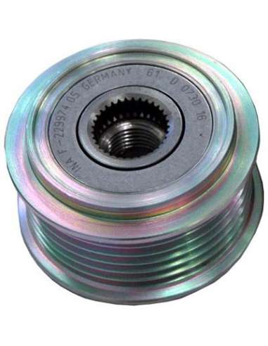Rueda libre alternador Sidat 455025 - POLEA ALTERNADOR