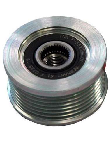 Rueda libre alternador Sidat 455163 - POLEA ALTERNADOR