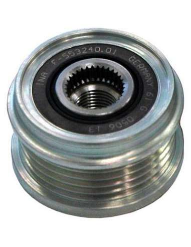 Rueda libre alternador Sidat 455189 - POLEA LIBRE ALTERNADOR