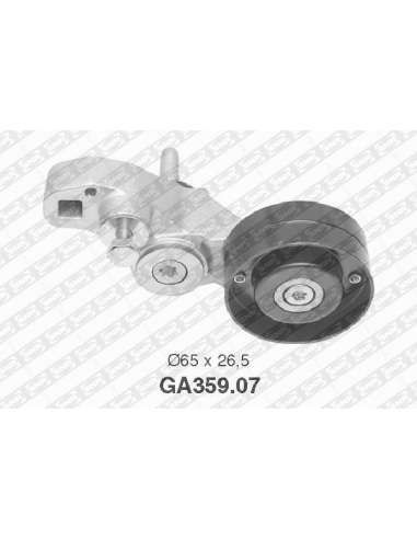 Polea tensora, correa poli V Snr GA359.07 - RODAMIENTO TENSOR SNR