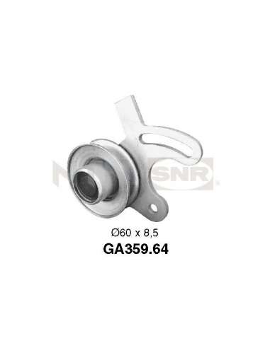 Polea tensora, correa poli V Snr GA359.64 - Rodillos de accesorios