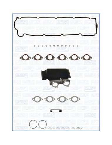 Juego de juntas, culata Ajusa 53009000 - JUEGO DESCARBONIZACION SIN .M.W. MULTILAYER STEEL