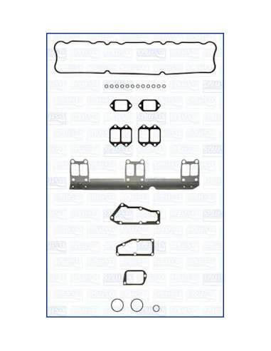 Juego de juntas, culata Ajusa 53012300 - JUEGO DESCARBONIZACION SIN ISSAN MULTILAYER STEEL