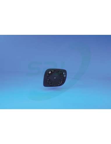 Cristal de espejo, retrovisor exterior Der. Spj L-0102 - EQUIVALENTE Cristal con Sopo