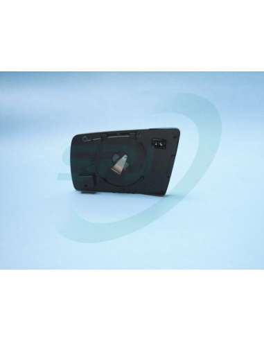 Cristal de espejo, retrovisor exterior Izq. Spj L-0115 - EQUIVALENTE Cristal con Sopo