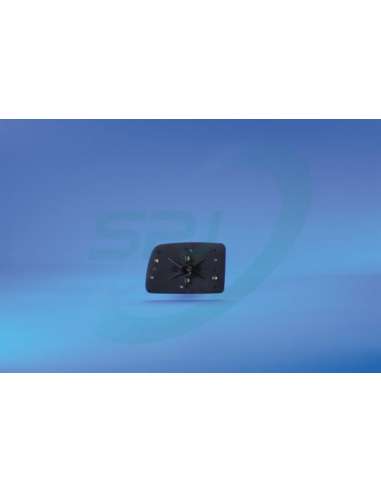 Cristal de espejo, retrovisor exterior Izq. Spj L-0143 - ORIGINAL Cristal con Soporte