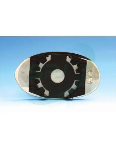 Cristal de espejo, retrovisor exterior Izq. Spj L-0377 - EQUIVALENTE Cristal con Sopo