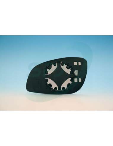 Cristal de espejo, retrovisor exterior Izq. Spj L-0465 - EQUIVALENTE Cristal con Sopo