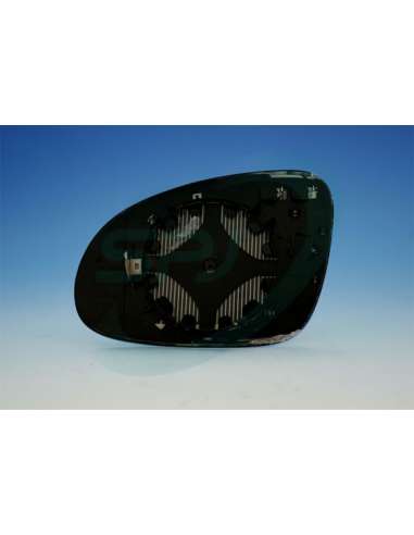 Cristal de espejo, retrovisor exterior Izq. Spj L-0491 - EQUIVALENTE Cristal con Sopo
