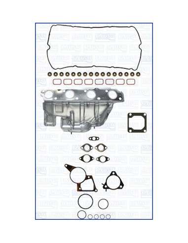 Juego de juntas, culata Ajusa 53029500 - JUEGO DESCARBONIZACION SIN ORD MULTILAYER STEEL