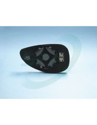 Cristal de espejo, retrovisor exterior Izq. Spj L-0571 - EQUIVALENTE Cristal con Sopo