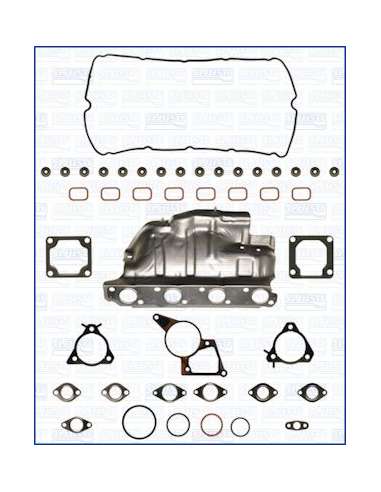 Juego de juntas, culata Ajusa 53030100 - JUEGO DESCARBONIZACION SIN ORD-INDUSTRIAL MULTILAYER STEEL