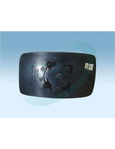 Cristal de espejo, retrovisor exterior Izq. Spj L-0801 - EQUIVALENTE Cristal con Sopo