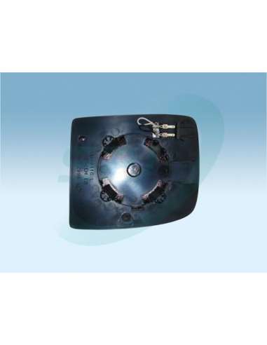 Cristal de espejo, retrovisor exterior Izq. Spj L-0805 - EQUIVALENTE Cristal con Sopo