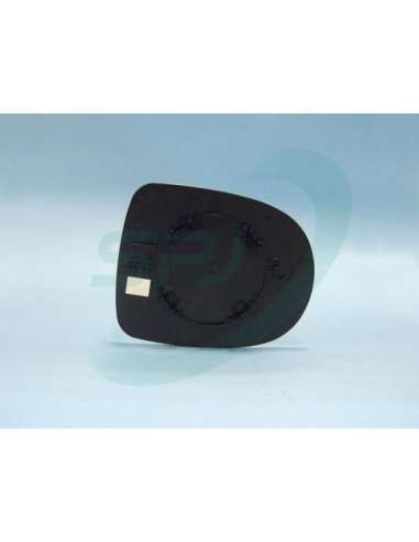 Cristal de espejo, retrovisor exterior Izq. Spj L-0835 - EQUIVALENTE Cristal con Sopo