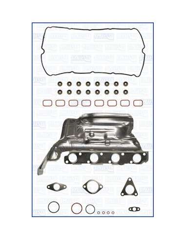 Juego de juntas, culata Ajusa 53030300 - JUEGO DESCARBONIZACION SIN ORD-INDUSTRIAL MULTILAYER STEEL