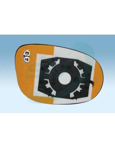 Cristal de espejo, retrovisor exterior Izq. Spj L-0985 - ORIGINAL Cristal con Soporte