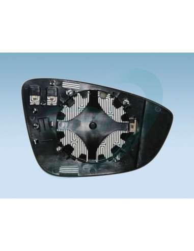 Cristal de espejo, retrovisor exterior Izq. Spj L-1171 - Cristal con Soporte Jetta 2