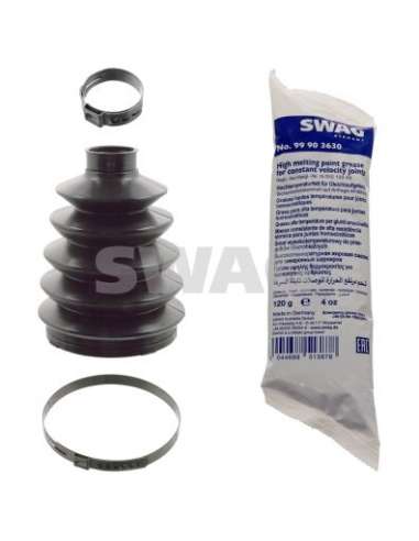 Juego de fuelles, árbol de transmisión Tras. Swag 10 10 1862 - SWAG JGO MANGUITO GUARDAPO