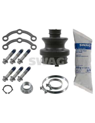 Juego de fuelles, árbol de transmisión Tras. Swag 10 90 1842 - SWAG JGO MANGUITO GUARDAPO