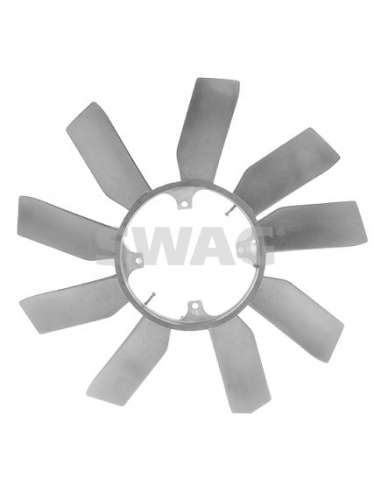 Núcleo ventilador, refr. motor Swag 10 91 7152 - SWAG PALETA DE VENTILADOR