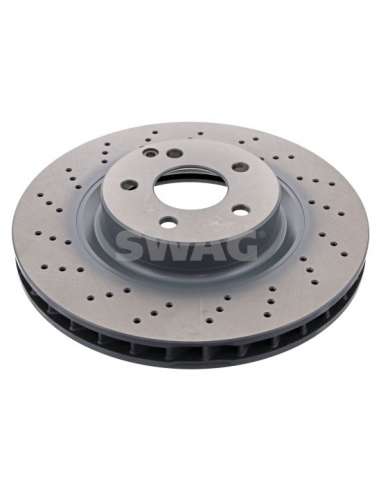Disco de freno Del. Swag 10 93 7725 - SWAG DISCO DE FRENO
