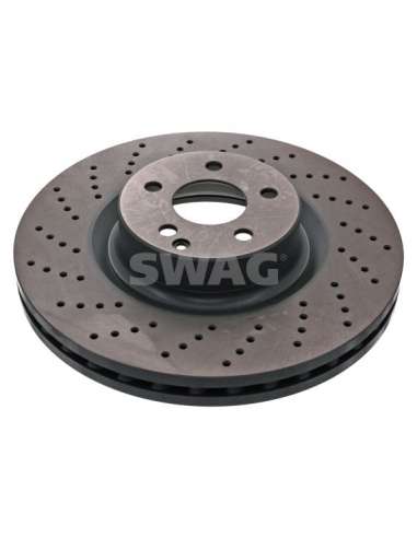 Disco de freno Del. Swag 10 94 4145 - SWAG DISCO DE FRENO