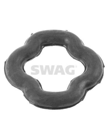 Soporte, sistema de escape Swag 20 91 2524 - SWAG SOPORTE DE GOMA PARA MEYLE-ORIGINAL Quality