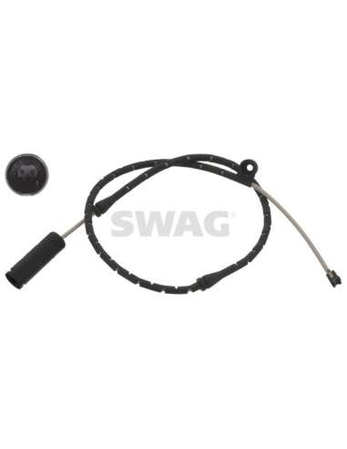 Contacto de aviso, desgaste de los frenos Del. Swag 20 91 8559 - SWAG SENSOR DE ABRASION