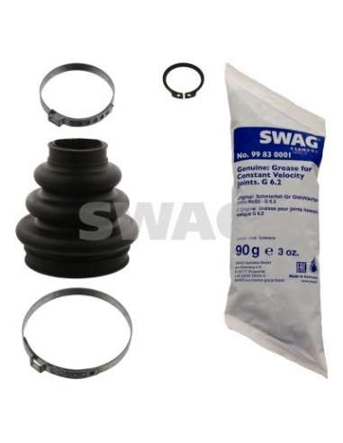 Juego de fuelles, árbol de transmisión Tras. Swag 20 93 7136 - SWAG JGO MANGUITO GUARDAPO
