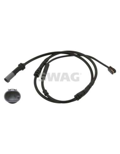 Contacto de aviso, desgaste de los frenos Del. Izq. Swag 20 93 7437 - SWAG SENSOR DE ABRASION