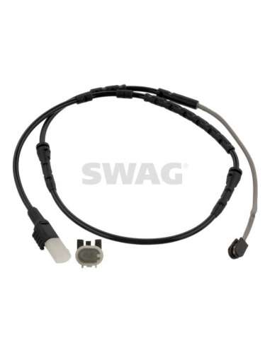 Contacto de aviso, desgaste de los frenos Del. Swag 20 93 7458 - SWAG SENSOR DE ABRASION