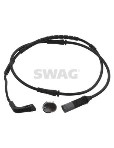 Contacto de aviso, desgaste de los frenos Del. Izq. Swag 20 93 8575 - SWAG SENSOR DE ABRASION