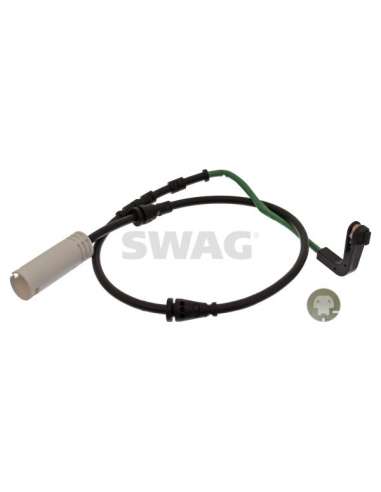 Contacto de aviso, desgaste de los frenos Del. Izq. Swag 20 94 4335 - SWAG SENSOR DE ABRASION