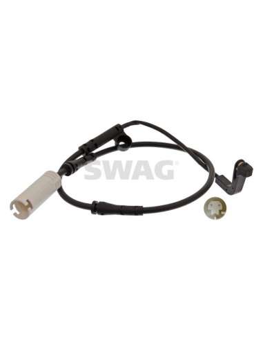 Contacto de aviso, desgaste de los frenos Del. Der. Swag 20 94 4363 - SWAG SENSOR DE ABRASION