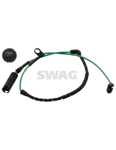 Contacto de aviso, desgaste de los frenos Del. Swag 22 94 7007 - SWAG SENSOR DE ABRASION