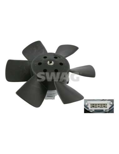 Ventilador, refrigeración del motor Swag 30 90 6989 - SWAG VENTILADOR DEL RADIAD