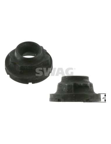 Almohadilla de tope, suspensión Tras. Sup. Swag 30 92 6620 - SWAG CALCE DE BALLESTA