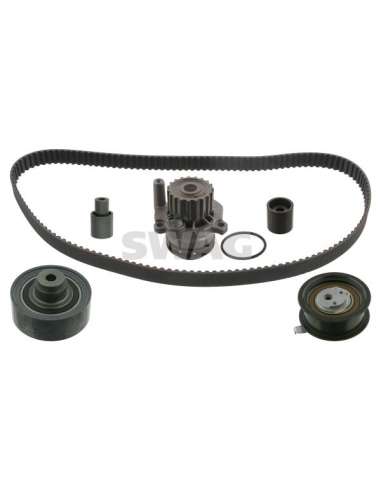 Bomba de agua + kit correa distribución Swag 30 93 2744 - SWAG JGO DE CORREAS CON BO