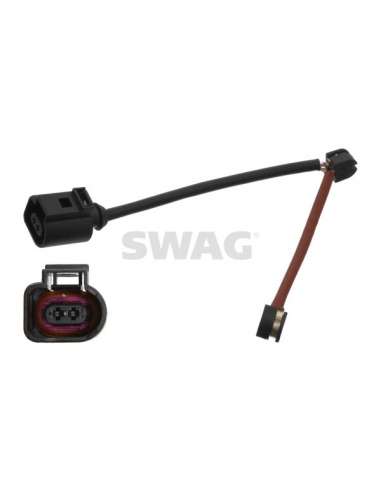 Contacto de aviso, desgaste de los frenos Tras. Swag 30 93 4496 - SWAG SENSOR DE ABRASION