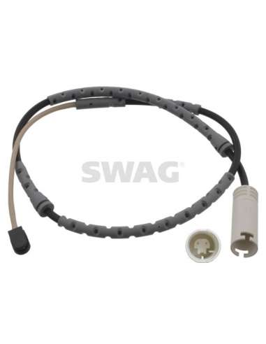 Contacto de aviso, desgaste de los frenos Del. Izq. Swag 30 93 7665 - SWAG SENSOR DE ABRASION