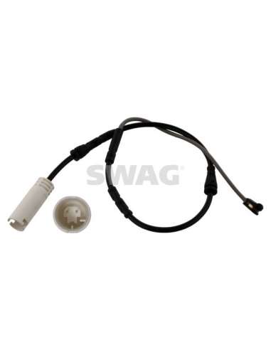 Contacto de aviso, desgaste de los frenos Del. Swag 30 93 7668 - SWAG SENSOR DE ABRASION