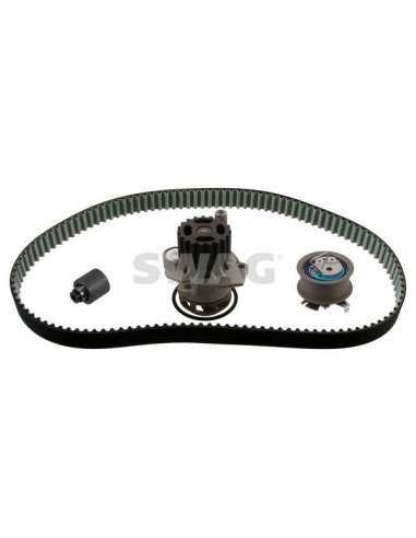 Bomba de agua + kit correa distribución Swag 30 94 0618 - SWAG JGO DE CORREAS CON BO