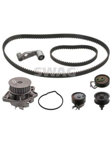 Bomba de agua + kit correa distribución Swag 30 94 5120 - SWAG JGO DE CORREAS CON BO