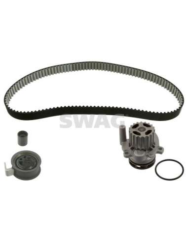 Bomba de agua + kit correa distribución Swag 30 94 5126 - SWAG JGO DE CORREAS CON BO