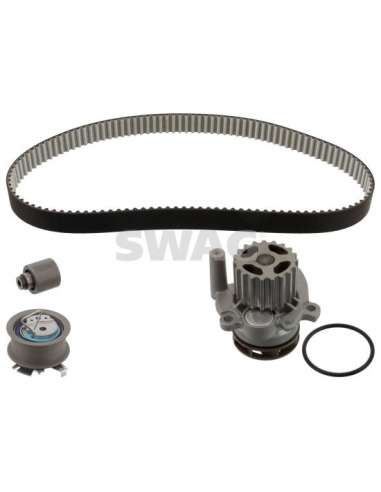 Bomba de agua + kit correa distribución Swag 30 94 5133 - SWAG JGO DE CORREAS CON BO