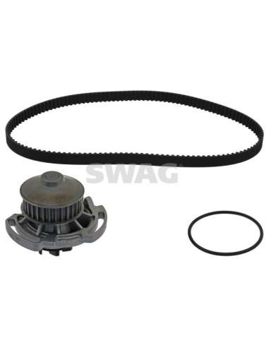 Bomba de agua + kit correa distribución Swag 30 94 5138 - SWAG JGO DE CORREAS CON BO